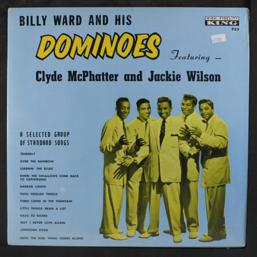 BILLY WARD & DOMINOES: Featuring Clyde Mcphatter LP - Federal records Domi10