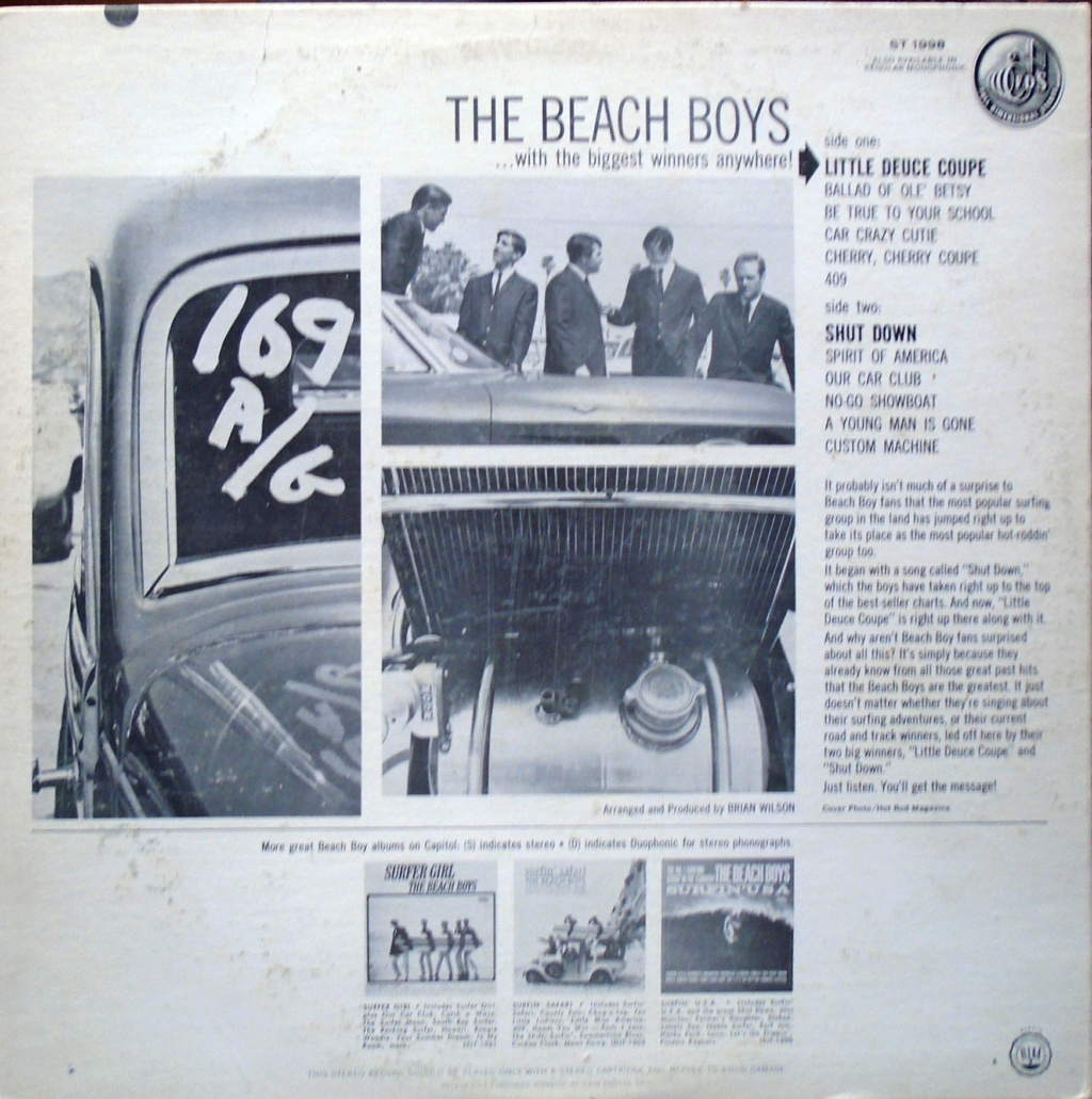 Beach Boys - Little Deuce coupe - Capitol - 1963 Dsc00119