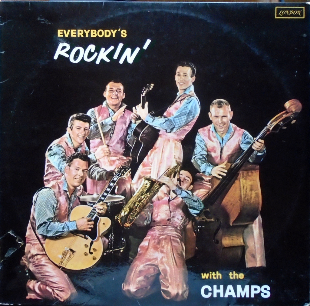 Champs - Everybody's rockin' with the - Challenge  / London - 1958 Dsc00124