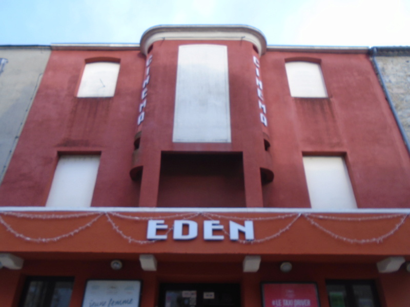 Cinéma Eden, architecture Art déco années 1930 - Monségur 33580 - France Dsc00610