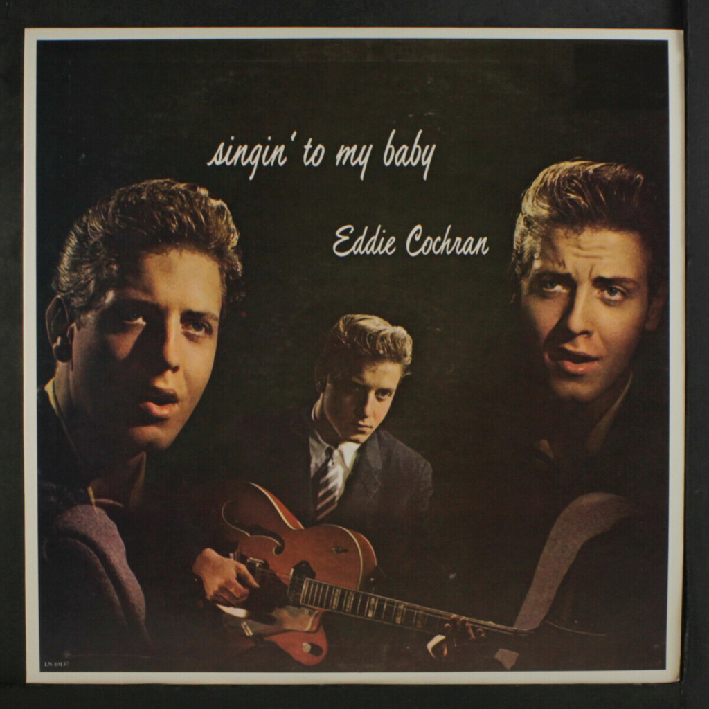 EDDIE COCHRAN: Singin' To My Baby LP - Liberty records Eddie_13