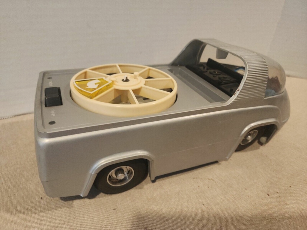 Vintage Eldon batterie roue à friction voiture futuriste Japon 1970 Eldon210