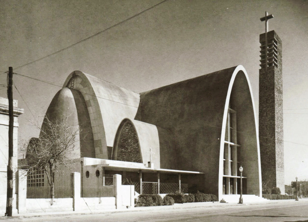 “Iglesia de la Purísima” located in Monterrey México - 1941 - 1943 - Architecte Enrique de la Mora F-temp10