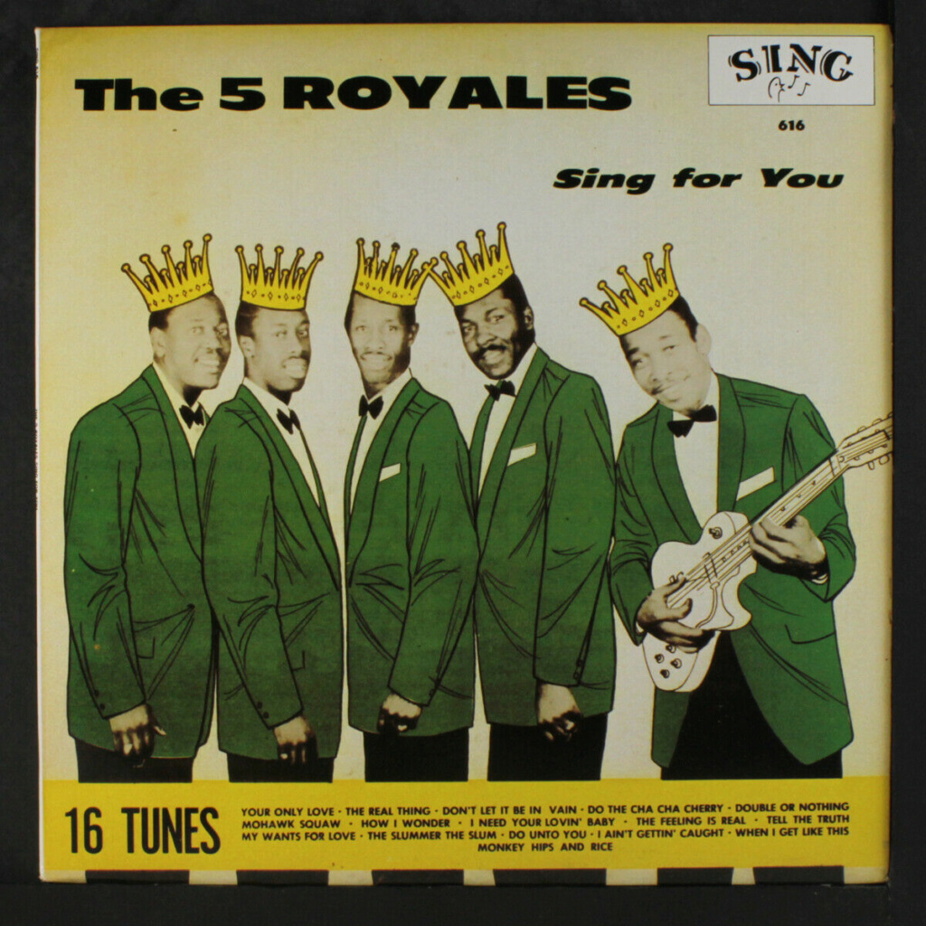 FIVE ROYALES: Sing For You LP - Sing King records Five_r10