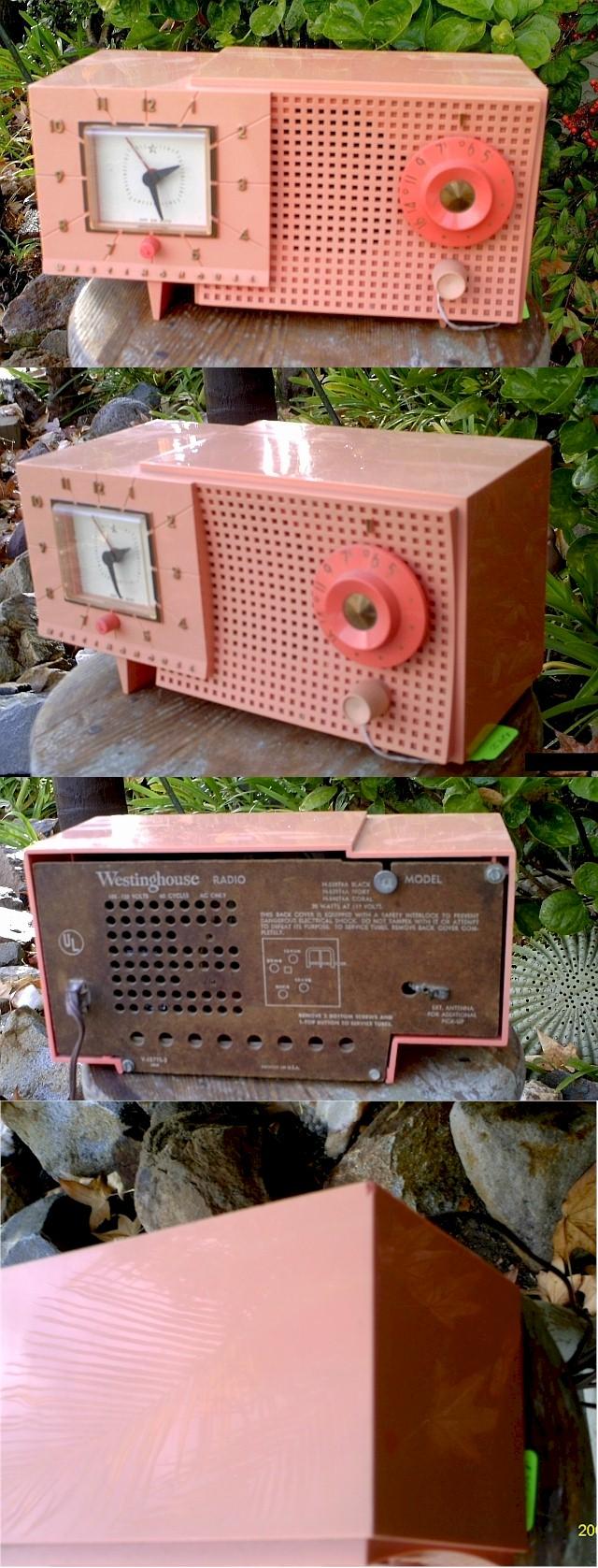 Westinghouse H540T4 Clock Radio (1955) Fletch11