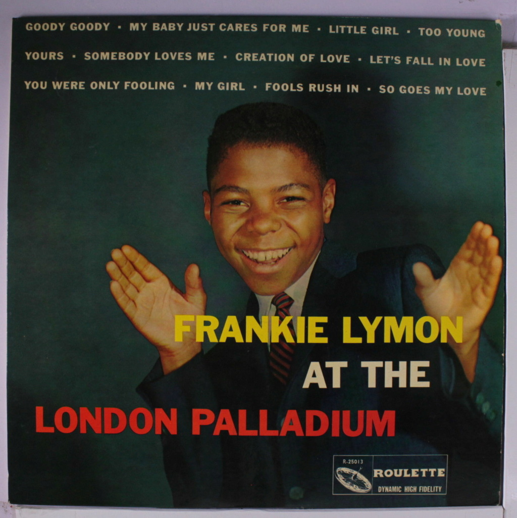 Frankie Lymon : At The London Palladium LP - Roulette records Franki12