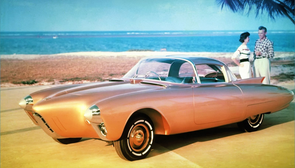 Oldsmobile Golden Rocket Concept car 1956 Golden10