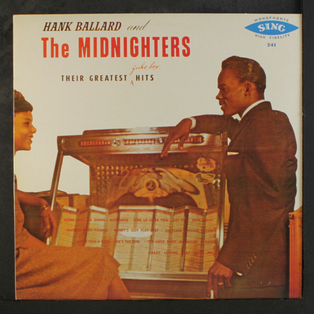HANK BALLARD & MIDNIGHTERS: Sing Their Greatest Jukebox Hits LP - Sing King records Hank_b17
