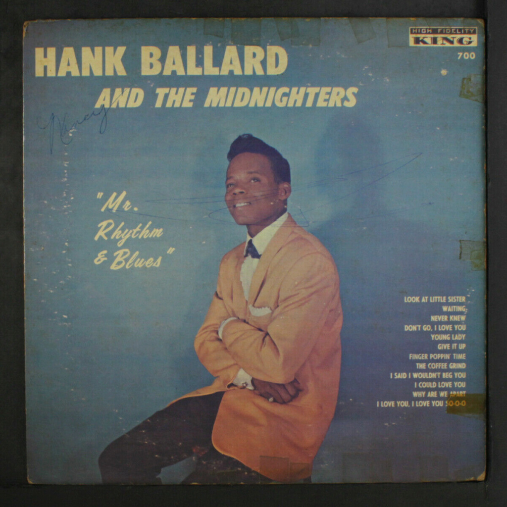 Hank Ballard & MIDNIGHTERS: M. RHYTHM & BLUES LP - King Records Hballa10