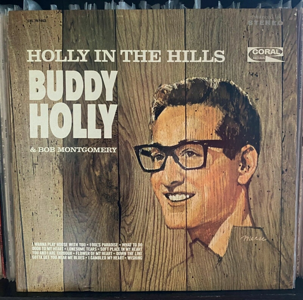 Buddy Holly - LP in the Hills - Coral records Hollyh10