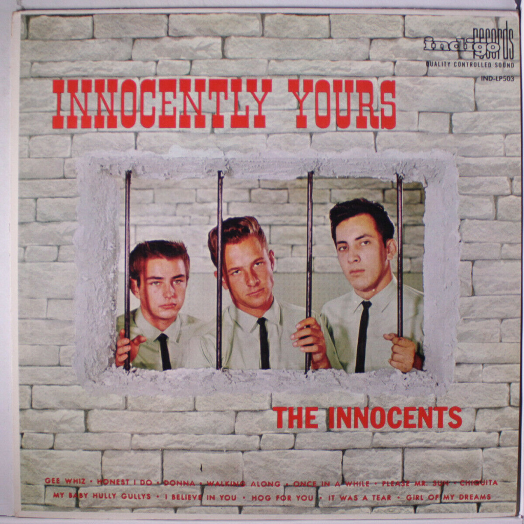 INNOCENTS: innocently yours LP - Indigo records Innoce10