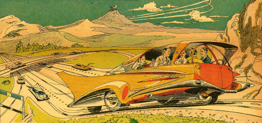 Visions For Tomorrow From The Golden Age Of Futurism - the 1950s Izpdde10