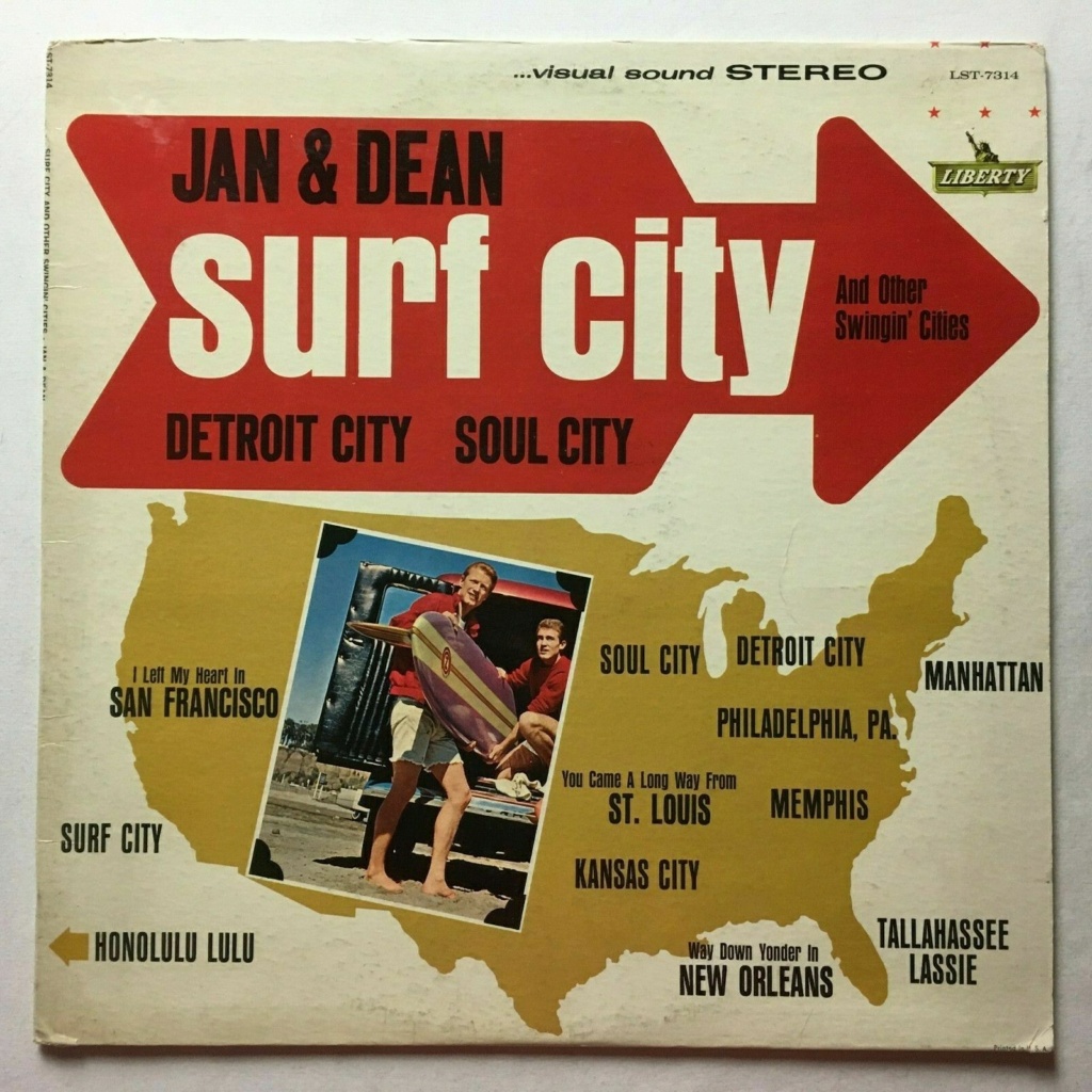 Jan & Dean - Surf City - Liberty records LST-7314 Jandea10
