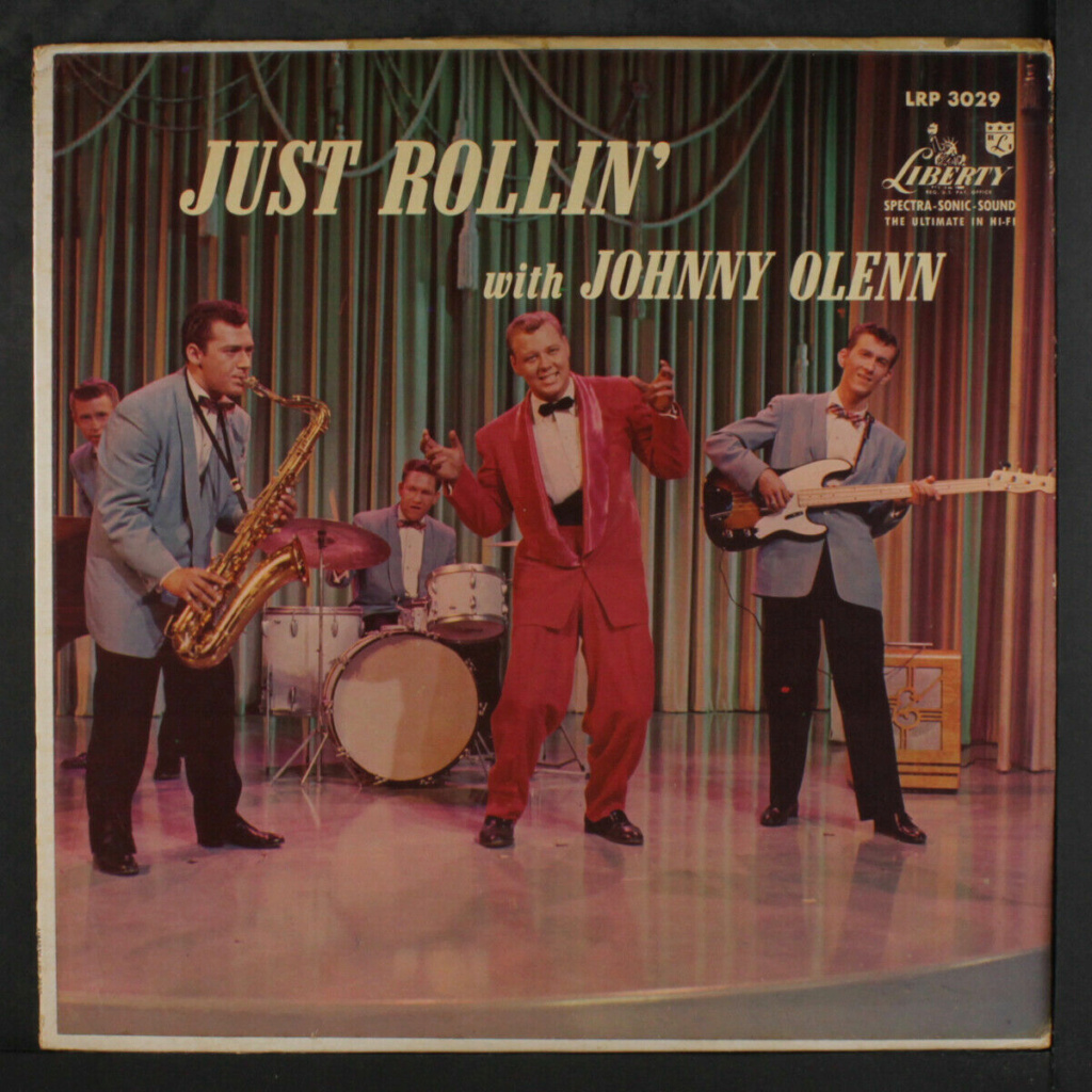 Johnny Olenn : Just Rollin' LP - Liberty records Johnny25