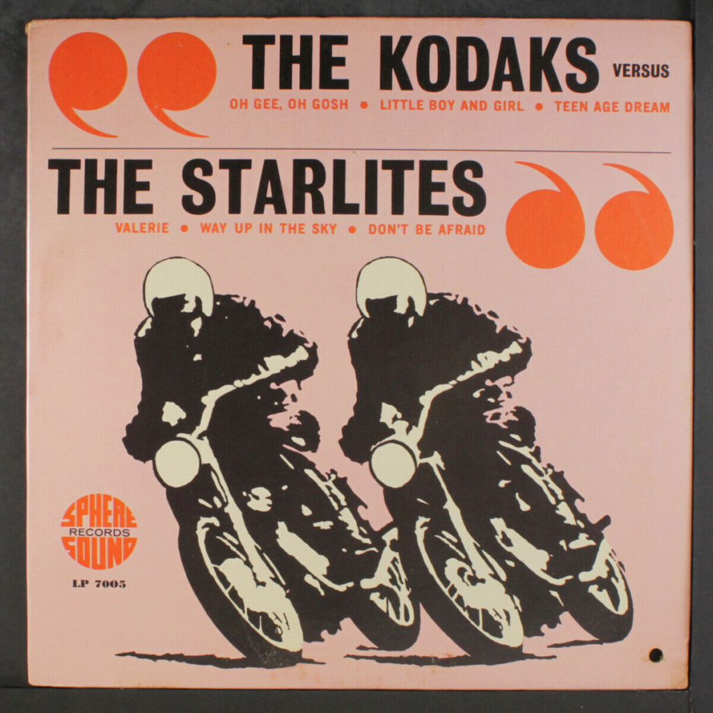 Kodaks/Starlites : Kodaks Versus Starlites LP - Sphere Sound Records Kodaks10