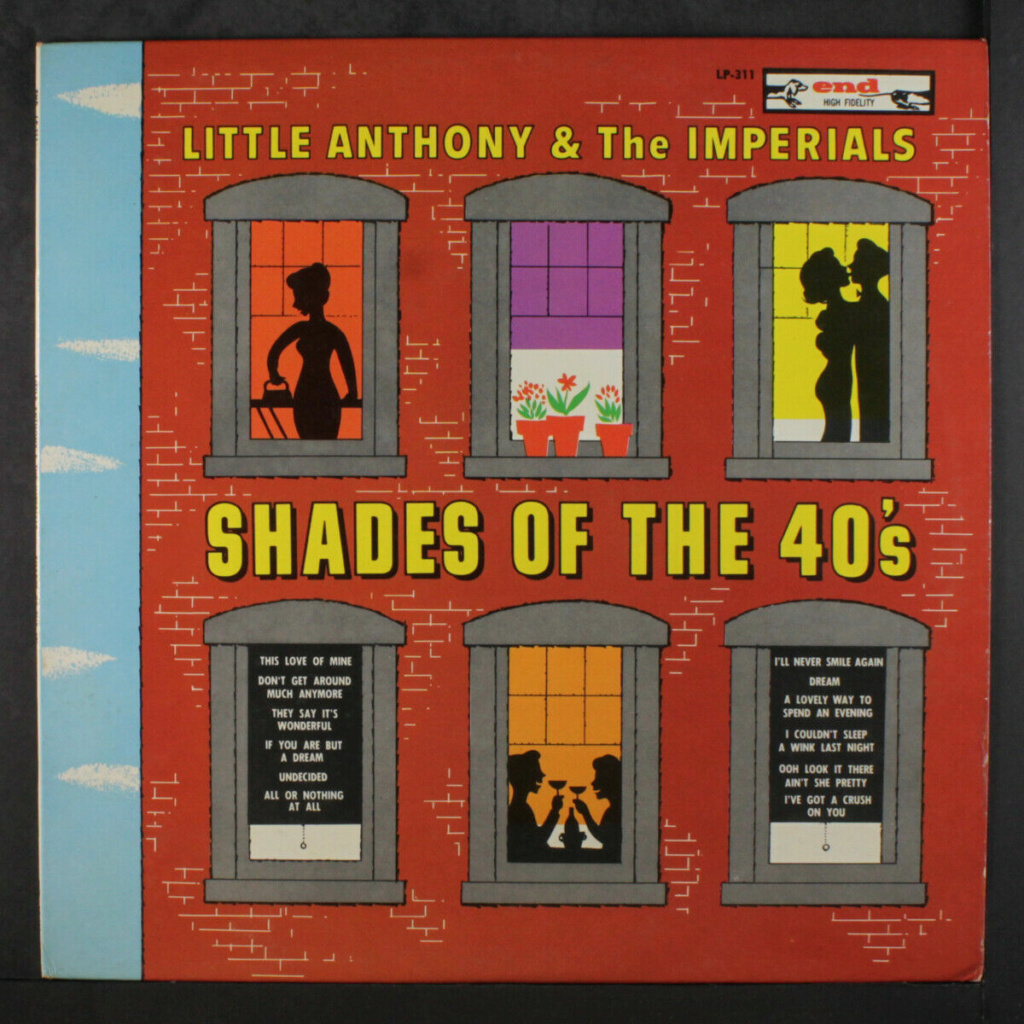 LITTLE ANTHONY & IMPERIALS: Shades Of The 40's LP - end records Little14