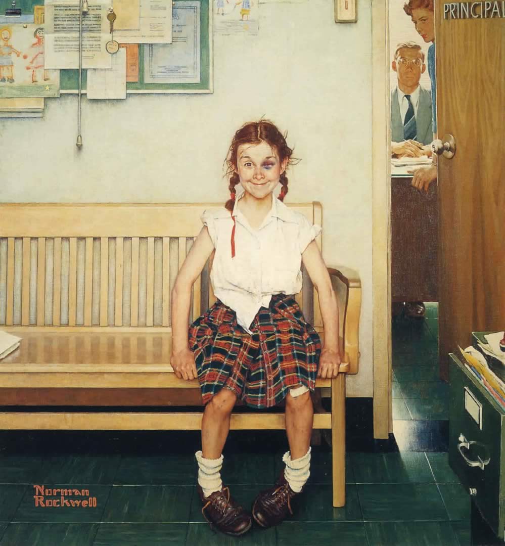 Norman Rockwell - painter (1894 -1978) Norman12