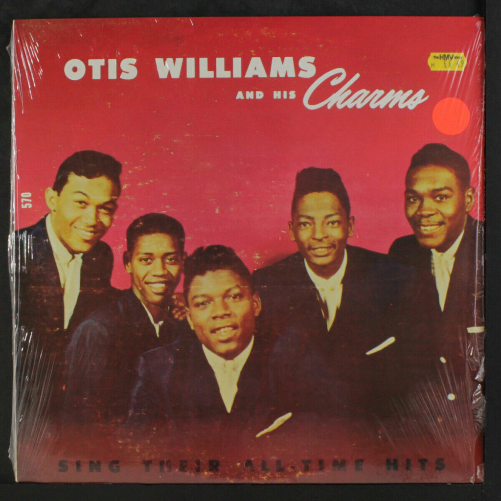 OTIS WILLIAMS & CHARMS: Sing Their All Time Hits LP - Sing King records Otis_w12