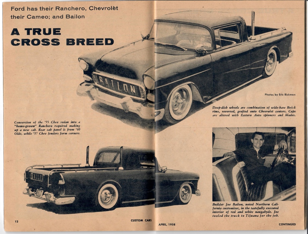 1955 Chevrolet - Joe Bailon - '55 chevy bel-air Pick up - Elcamino 1955 Pickis10