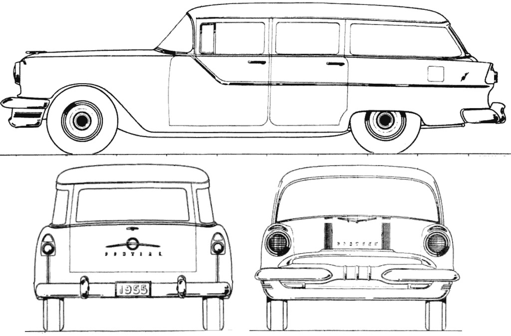 Dessin  automobiles classiques - Page 3 Pontia11