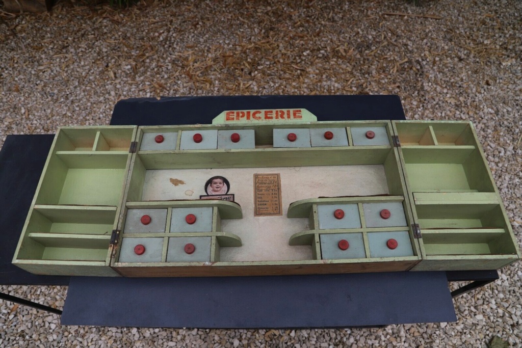 Epicerie jouet années 50 - Grocery toys vintage Qsdss10