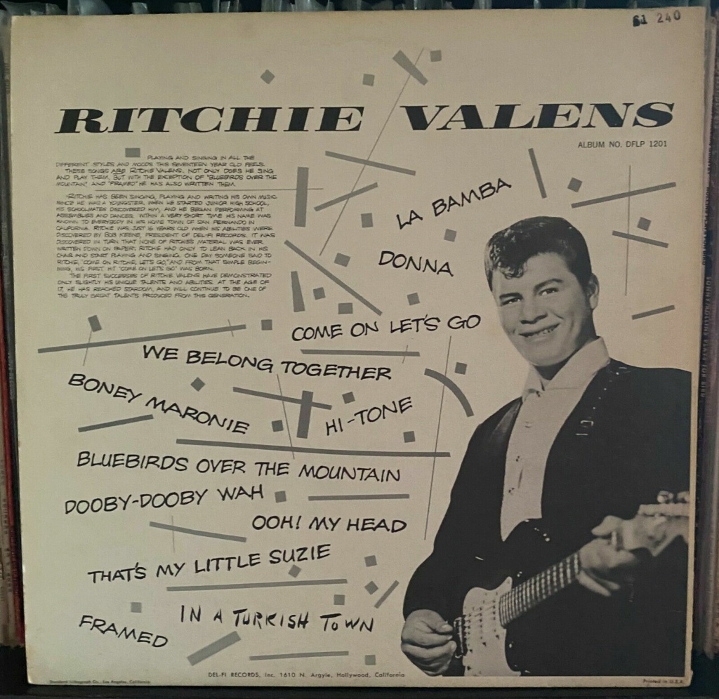Ritchie Valens - Same LP S/T - Delfi records Ritchi11