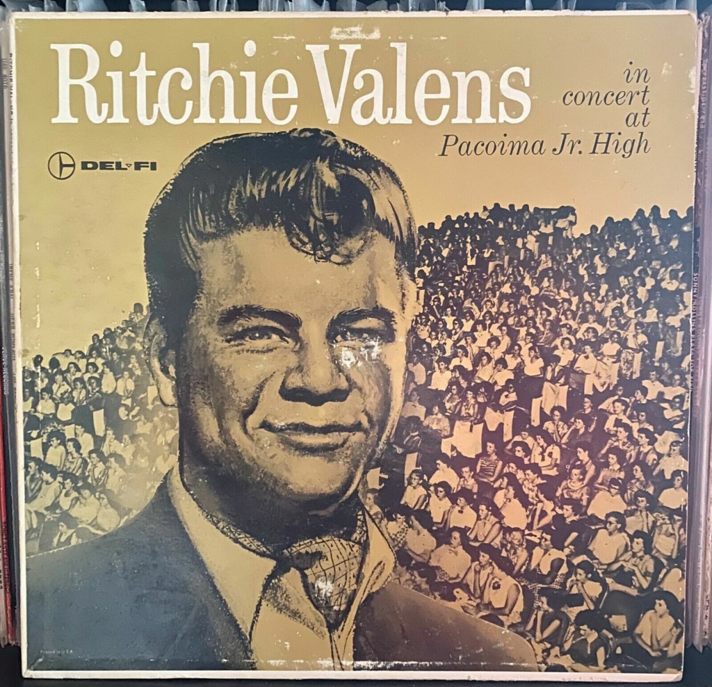 Ritchie Valens - LP in concert at pacoima Jr. High - Delfi records Ritchi13