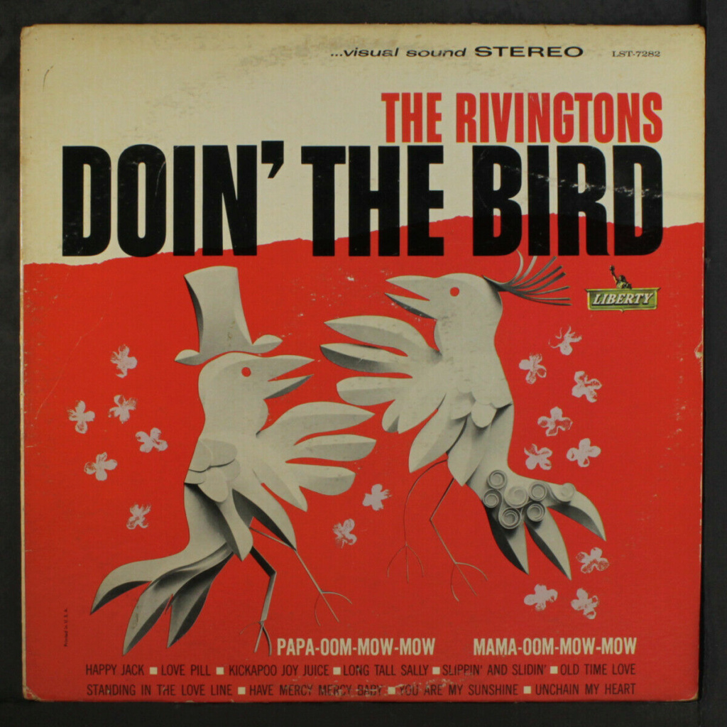 Rivingtons: DOIN 'THE BIRD LP - Liberty records Riving10