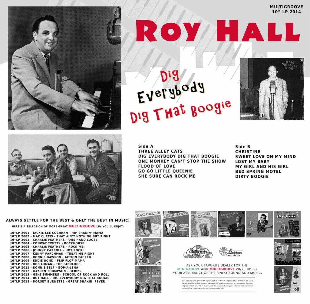 10" lp 25 cm Rockabilly multigroove records Royhal11