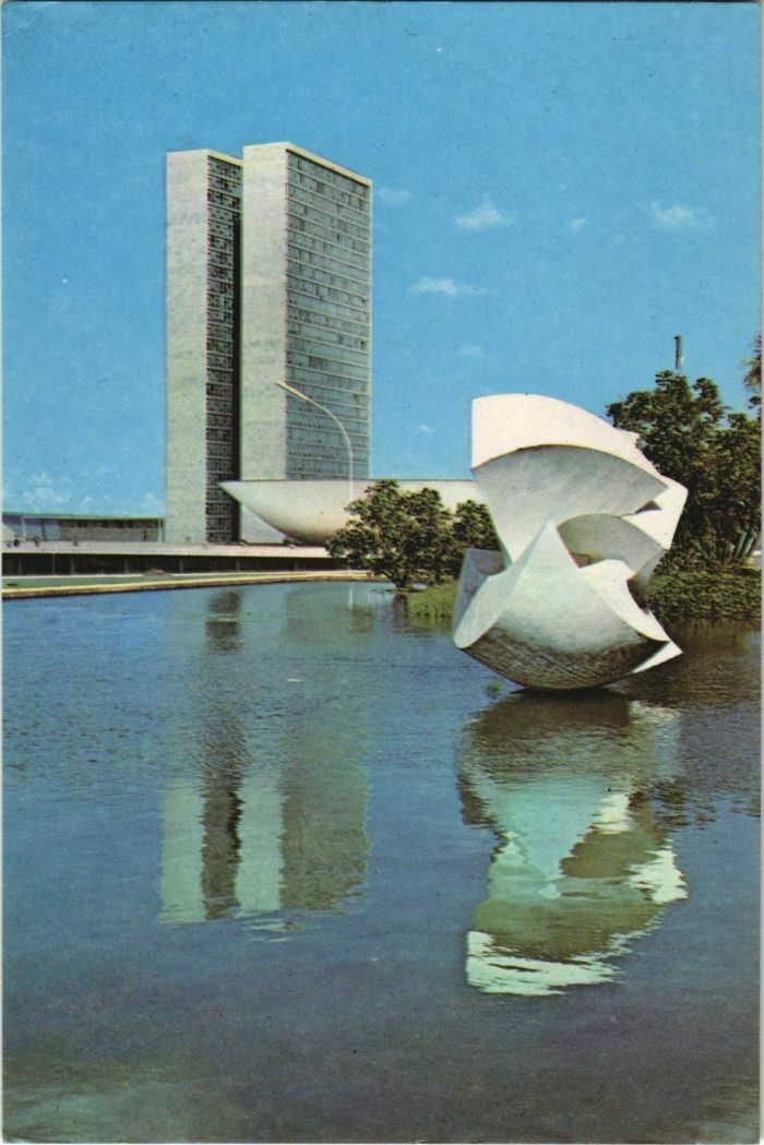 Brasilia (Brasil - Bresil) - Oscar Ribeiro de Almeida de Niemeyer Soares & Lucio Costa, S-l16221