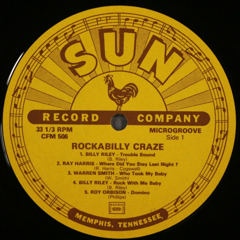 25 cm Sun Charly records - Rockabilly - Ding Dong S-l16333