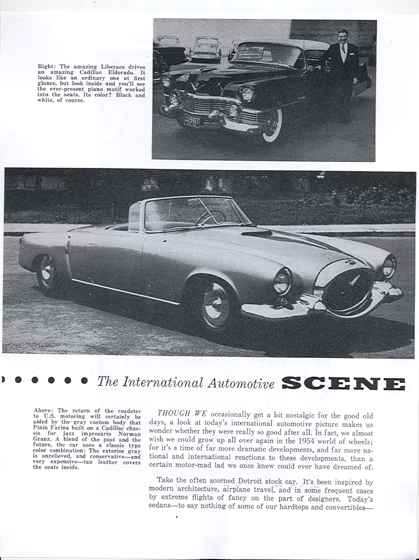 November 5- 14 1954 . 5th annual, international Motor revue and (Motorama) Pan Pacific Auditorium Scan0023