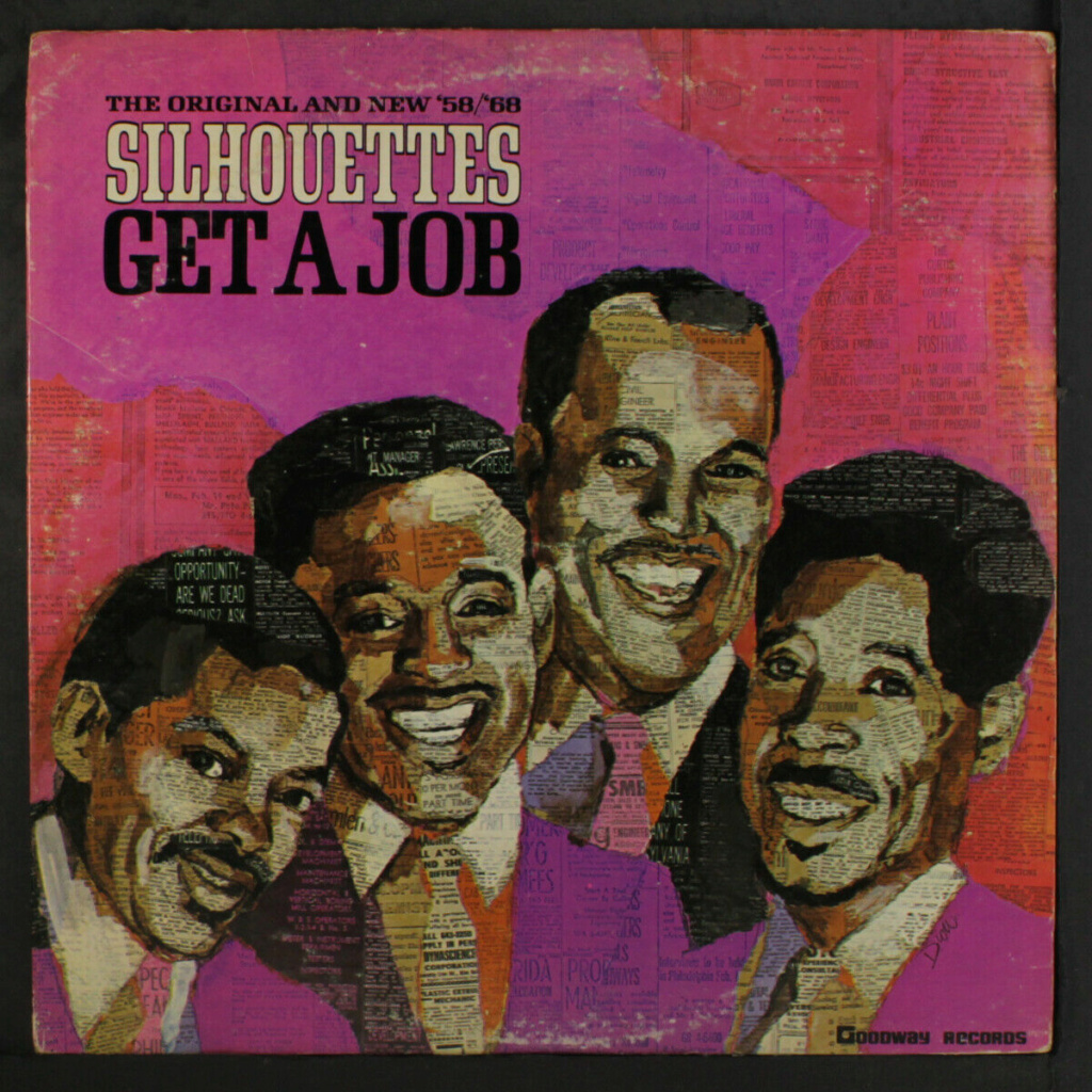 Silhouettes : Get a Job LP - good way records Silhou11