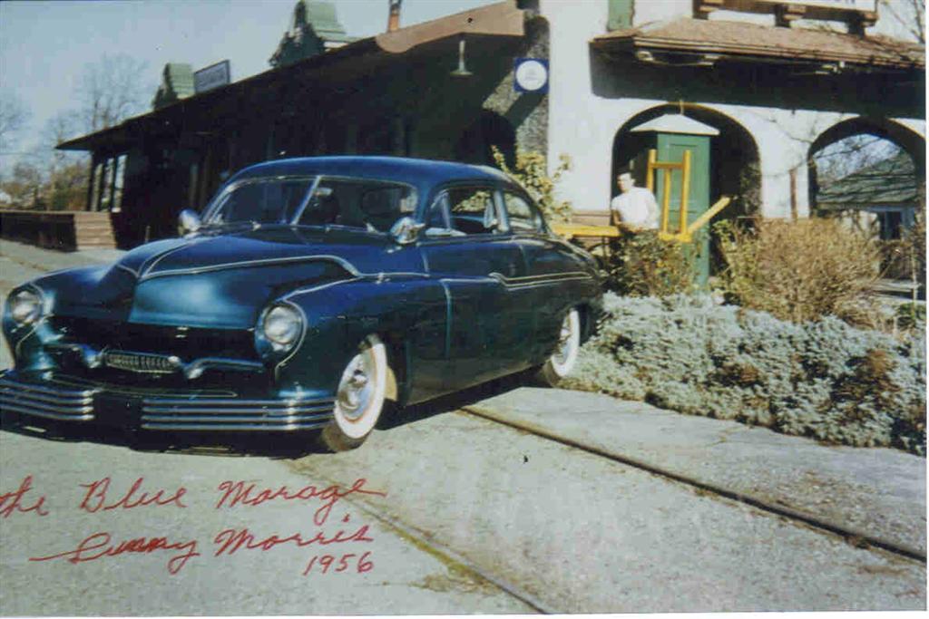 1950 Mercury - Blue Mirage - Sonny Morris built by Joe Bailon Sonny110