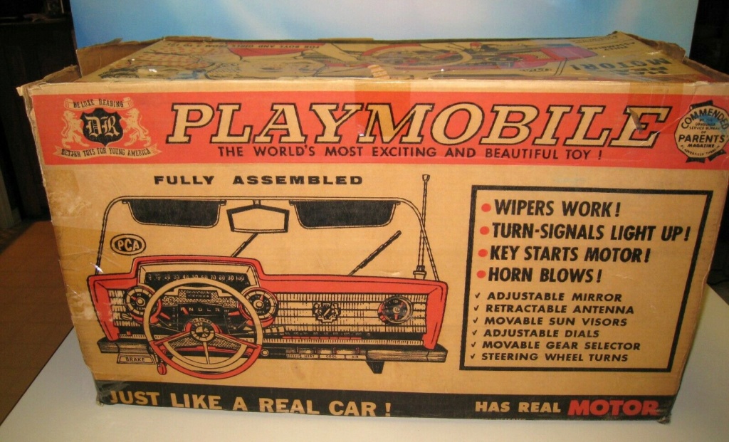 Tableau de bord jouet, Dashboard toys - Playmobile - Deluxe Reading Tb410