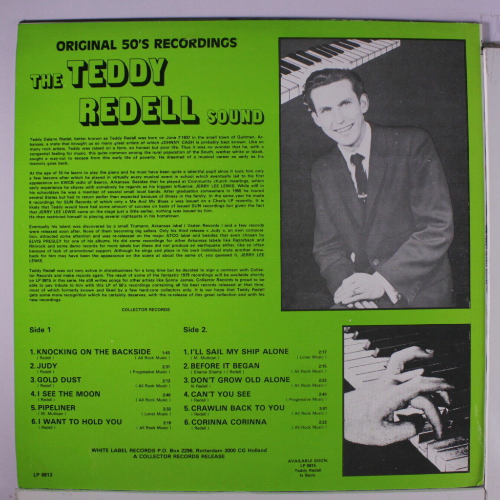 Teddy Redell - The Teddy Redell sound - White Label Teddy_11