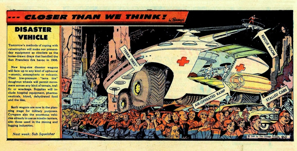 Visions For Tomorrow From The Golden Age Of Futurism - the 1950s Teydq010
