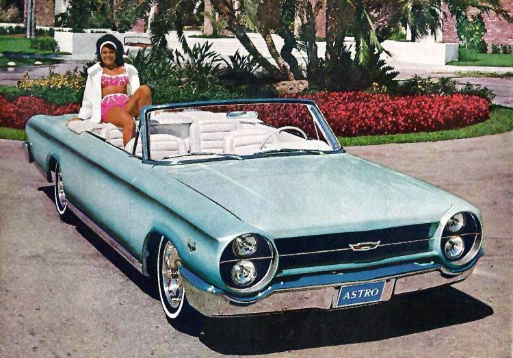 1963 Ford Galaxie Convertible - Astro -  Bill Cushenberry The-as10