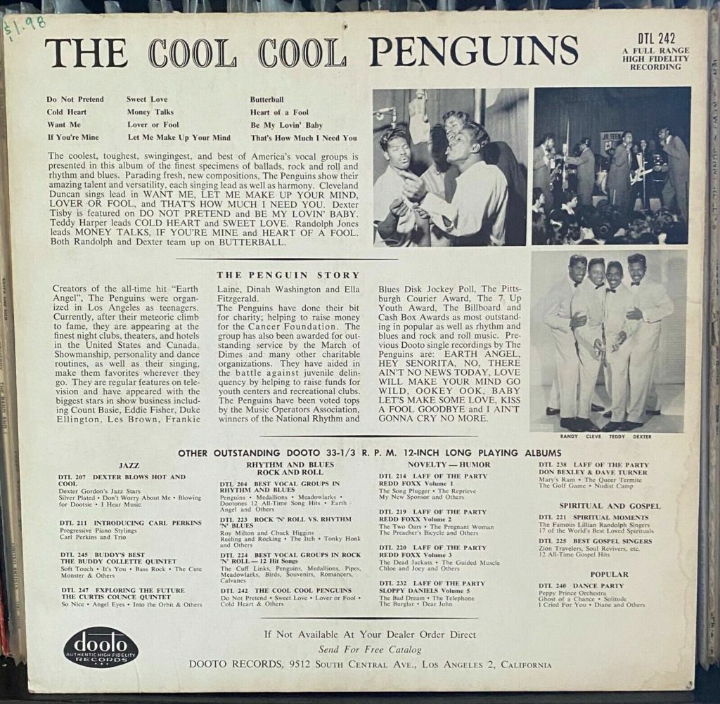 Penguins: The Cool, cool Penguins LP - Dooto records The_co11