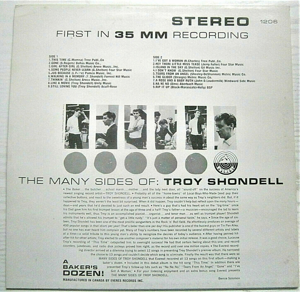TROY SHONDELL - The many sides of TROY SHONDELL - Everest - 1206 Tschon11