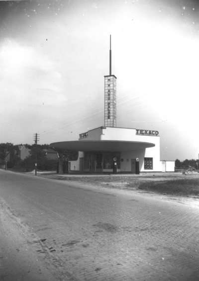 Auto Palace’ service station for Texaco, in Nijmegen, Netherlands (Pays-Bas) built in 1936 Url_js10