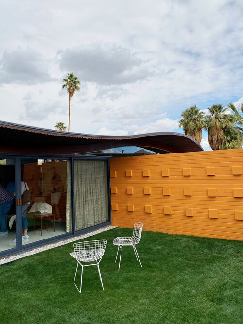 Wave house, Palm Spring. Walter S White 1955 Waveho10