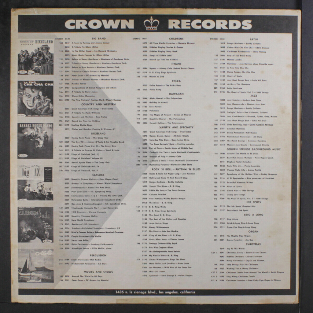 WHITEY PULLEN: Country Music Star LP - Crown records Whitey11