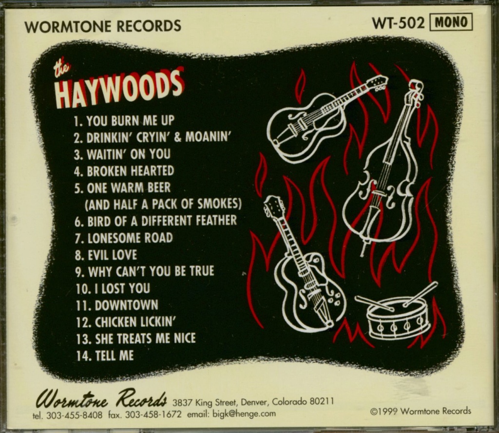 The Haywoods - Drinkin' cryin' & moanin' Wt502b10