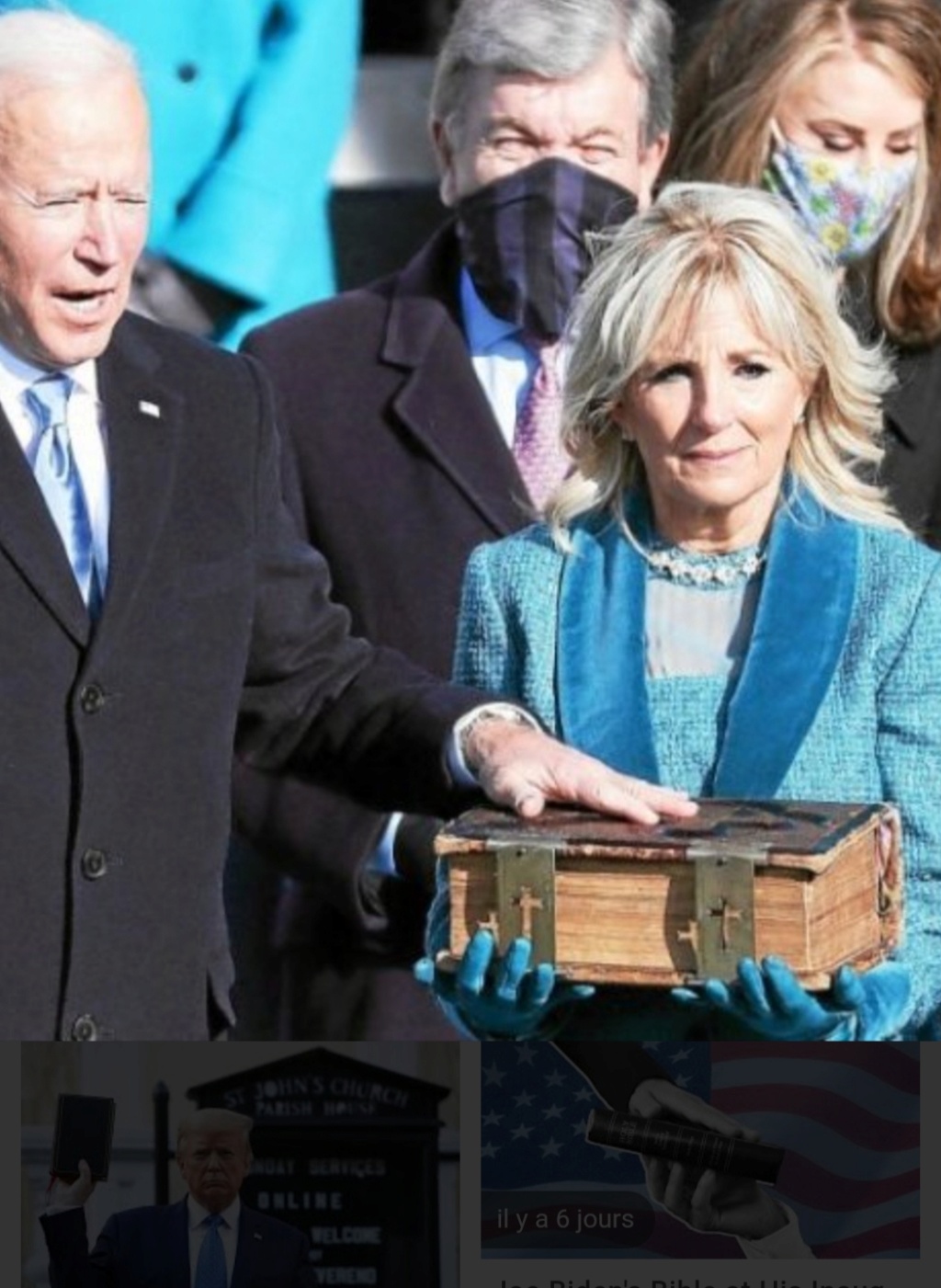 Joe Biden et la " Bible de Douai " 20210116