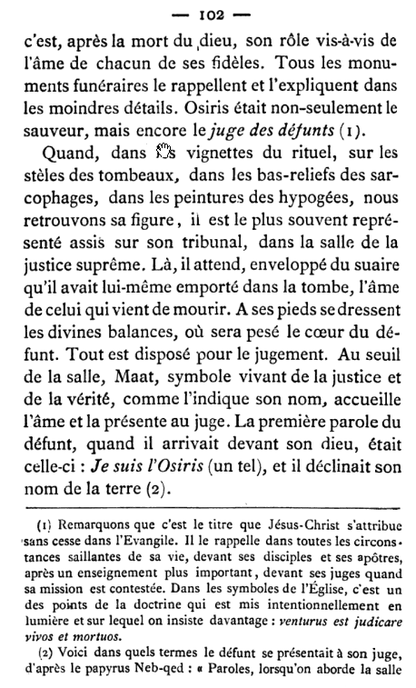 jean - Osiris préfiguration du Christ ? - le savant catholique Jean Staune & Arnaud Dumouch théologien. 2410