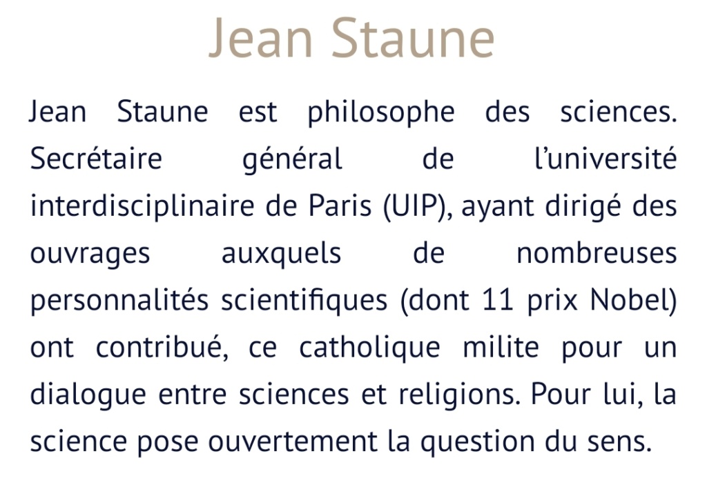 «Matrix et la physique quantique nous aident à comprendre qui est vraiment Jésus» - Le Figaro, Jean Staune  Scree479