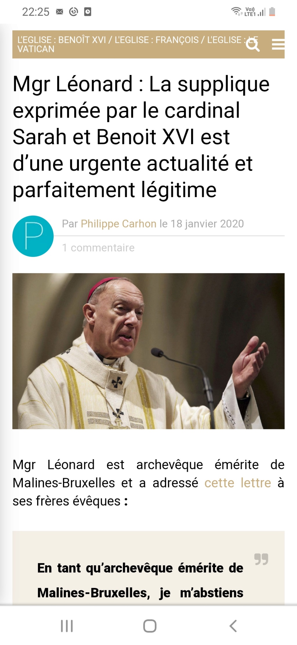 pape - Célibat des prêtres : Benoît XVI met en garde le pape François ? Screen69