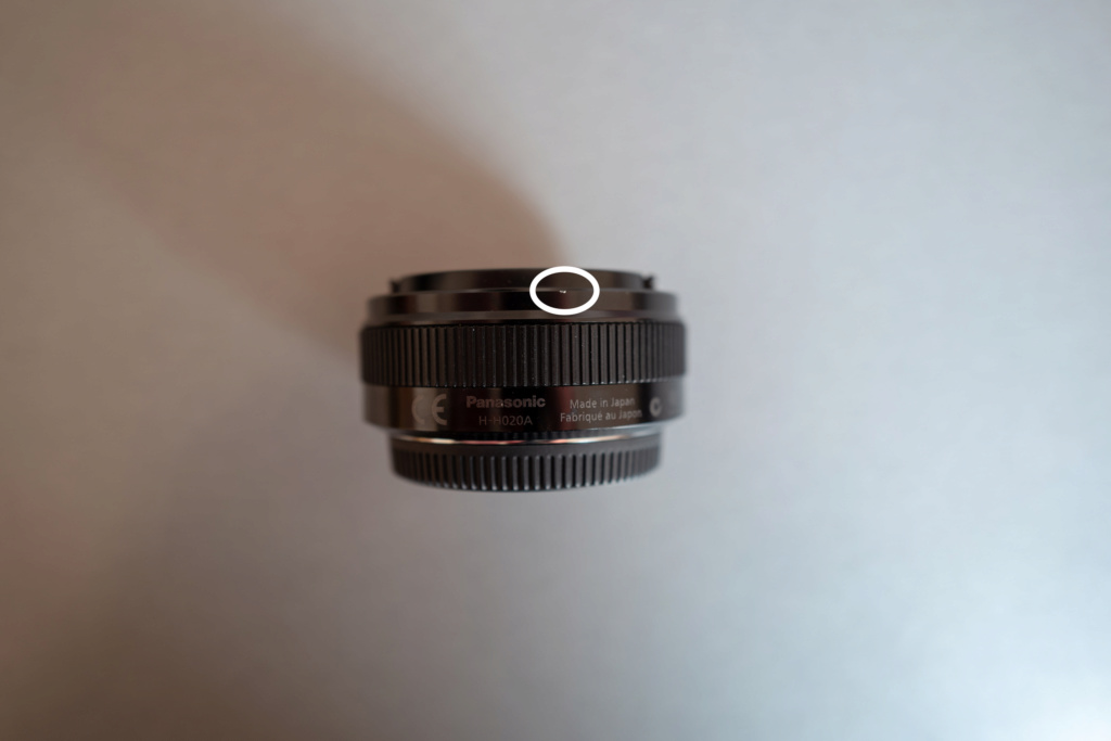 [Vendu] Panasonic Lumix 20mm f1,7 II L1000122