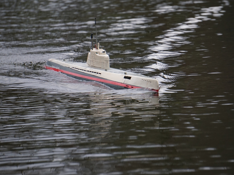 Typ XXI U-Boot in Maßstab 1/40 vermutlich von Hasse -kdsc059